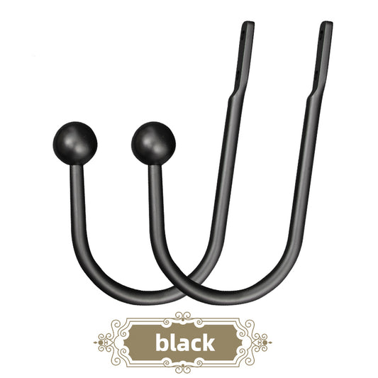 New curtain U-shaped aluminum alloy hook