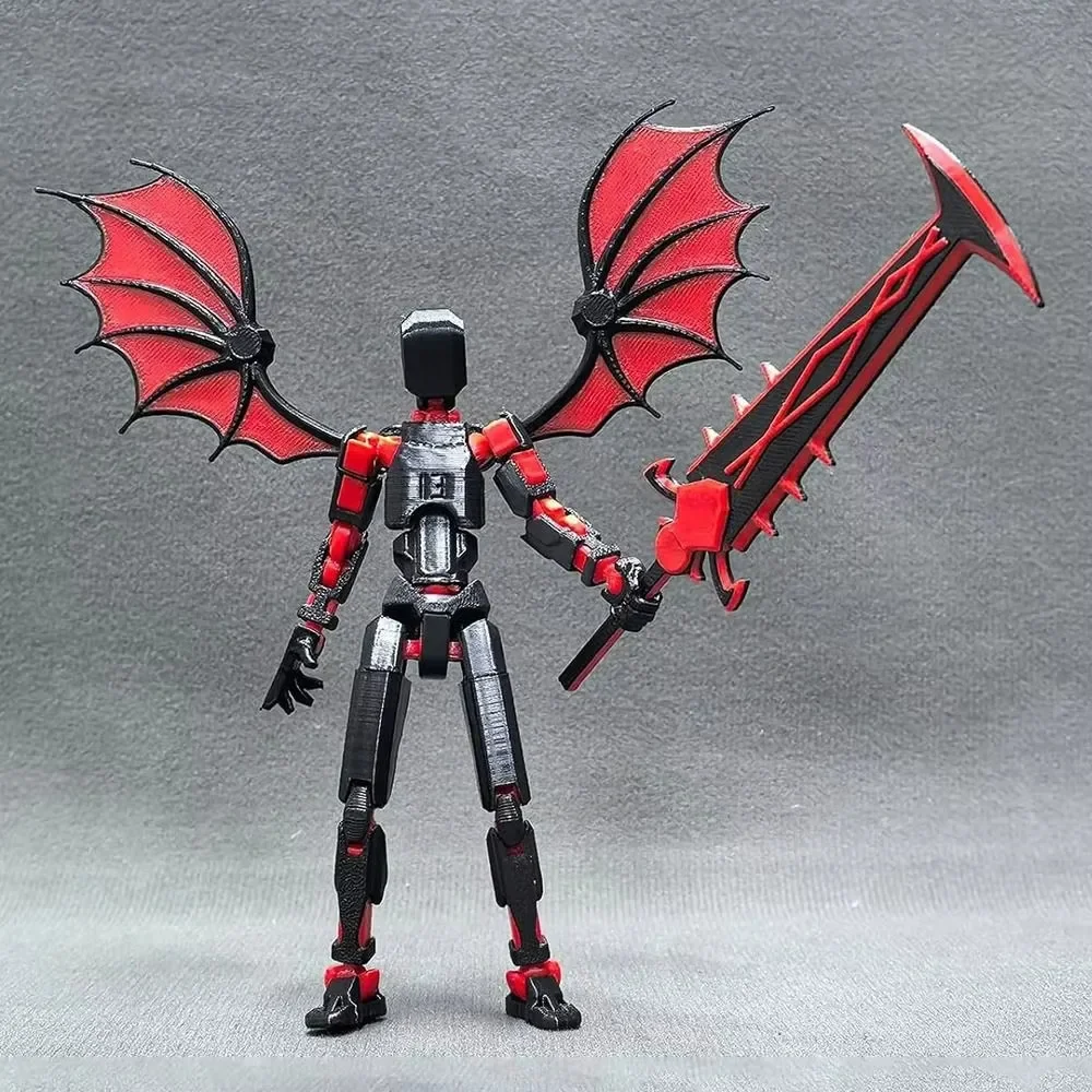 Desktop Decoration 3D Printed Robot 13 Action Figure