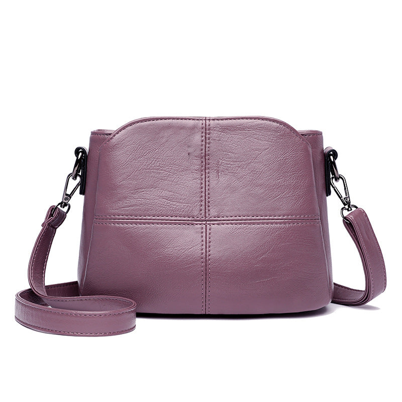 Vintage Women's Soft PU Leather Shoulder Bag