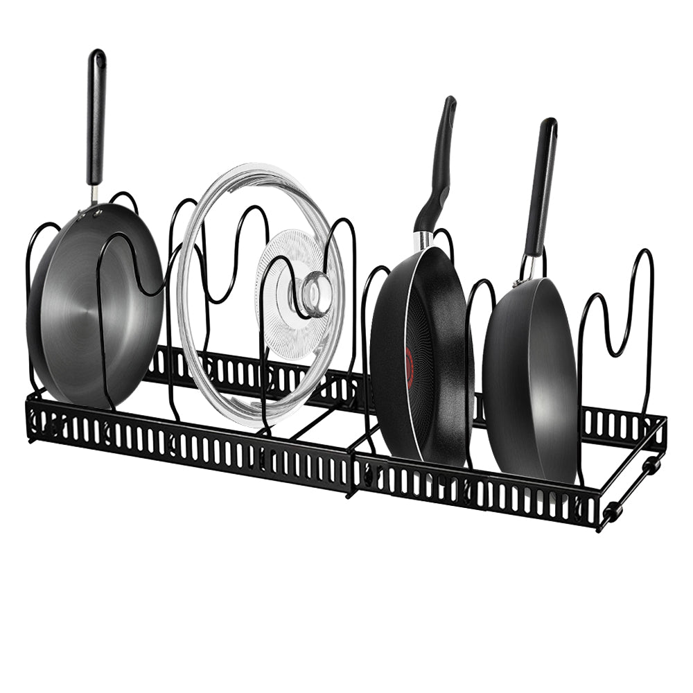 Adjustable Cookware Storage Rack Kitchen Accessories