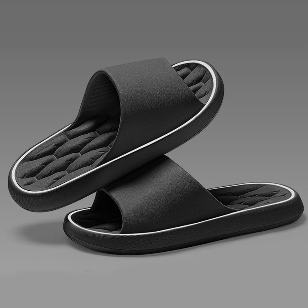 Super Light Soft Slippers Simple Fashion Slides EVA Elastic Shoes