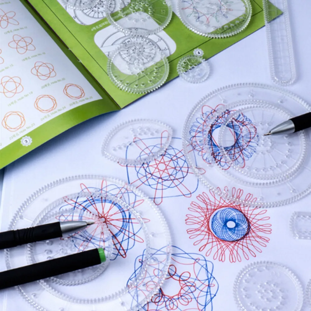Designs Interlocking Gears & Wheels,draw Educational