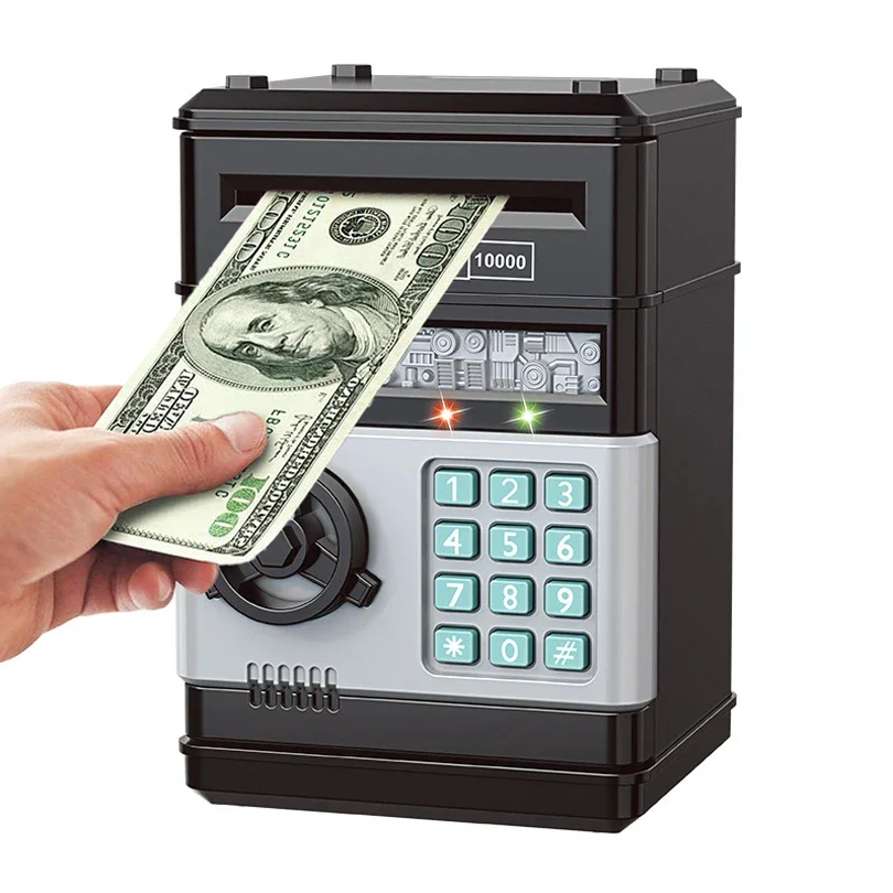 Automatic Piggy Bank with Password Lock and Counter