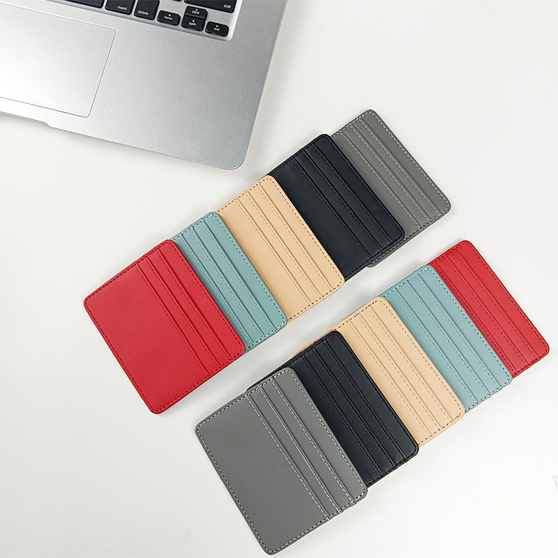 PU Leather ID Card Case