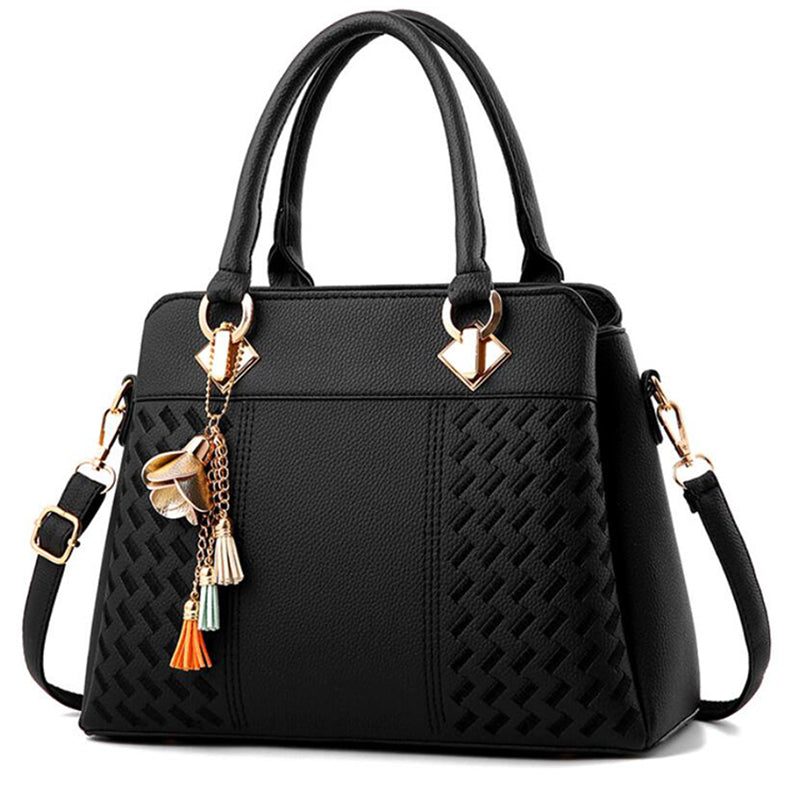 Gusure Luxury Handbag Women Crossbody Bag with tassel