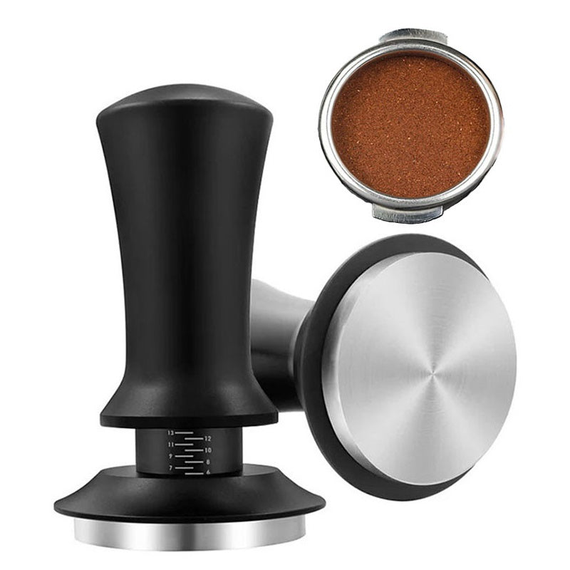 Espresso Coffee Tamper Stainless Steel Flat/Thread Base