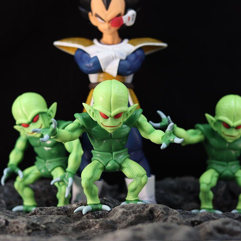 9CM Dragon Ball Z Figure E Prize grower Saibaiman PVC Action Figures