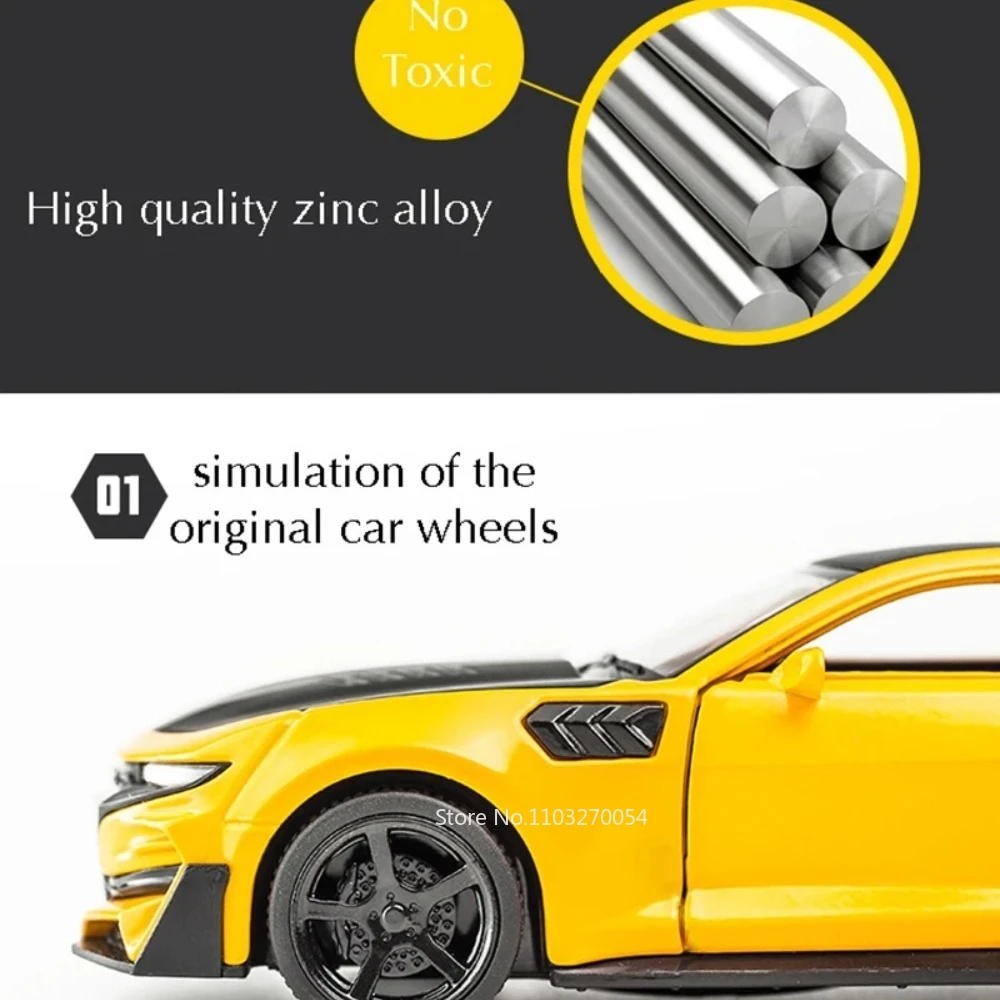 Scale 1/32 Camaro Toys Model Car Alloy Metal