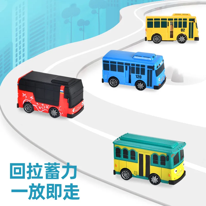 New Tayo Mini Bus Little Bus Toy Set
