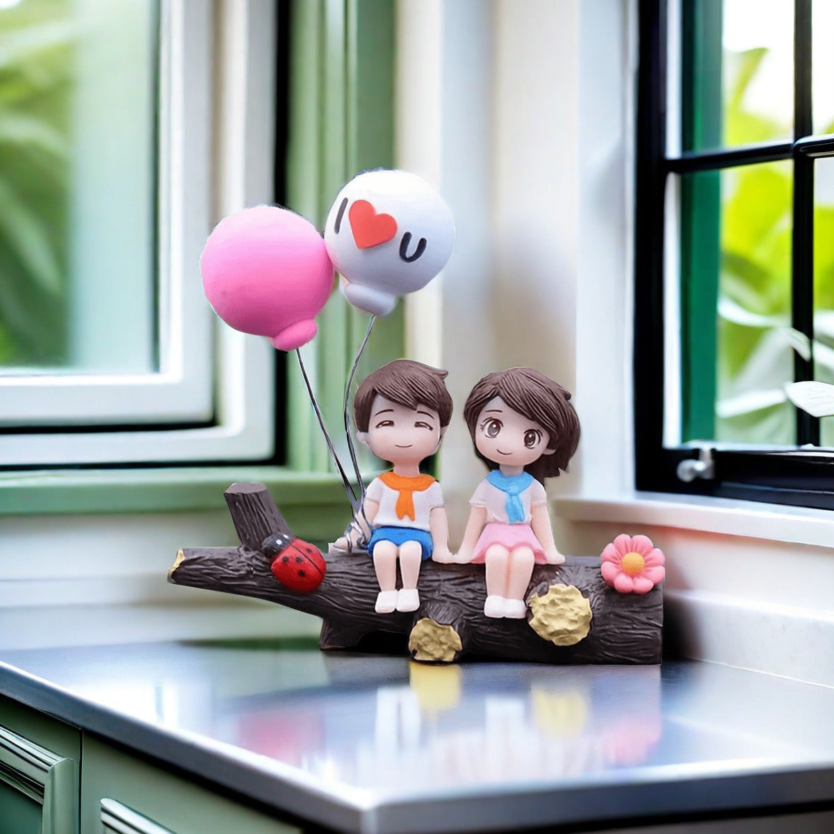 1pc New Tree Branch Couple Car Decoration