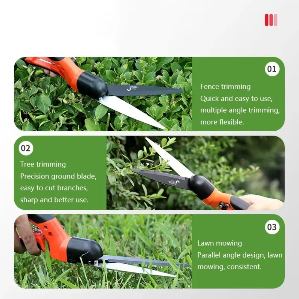 Multifunctional Gardening Mowers Scissors Sharp Tip 360 Rotation