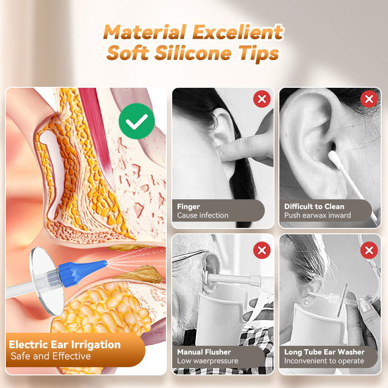 Ear Wax Removal Manual Ear Irrigation Flushing