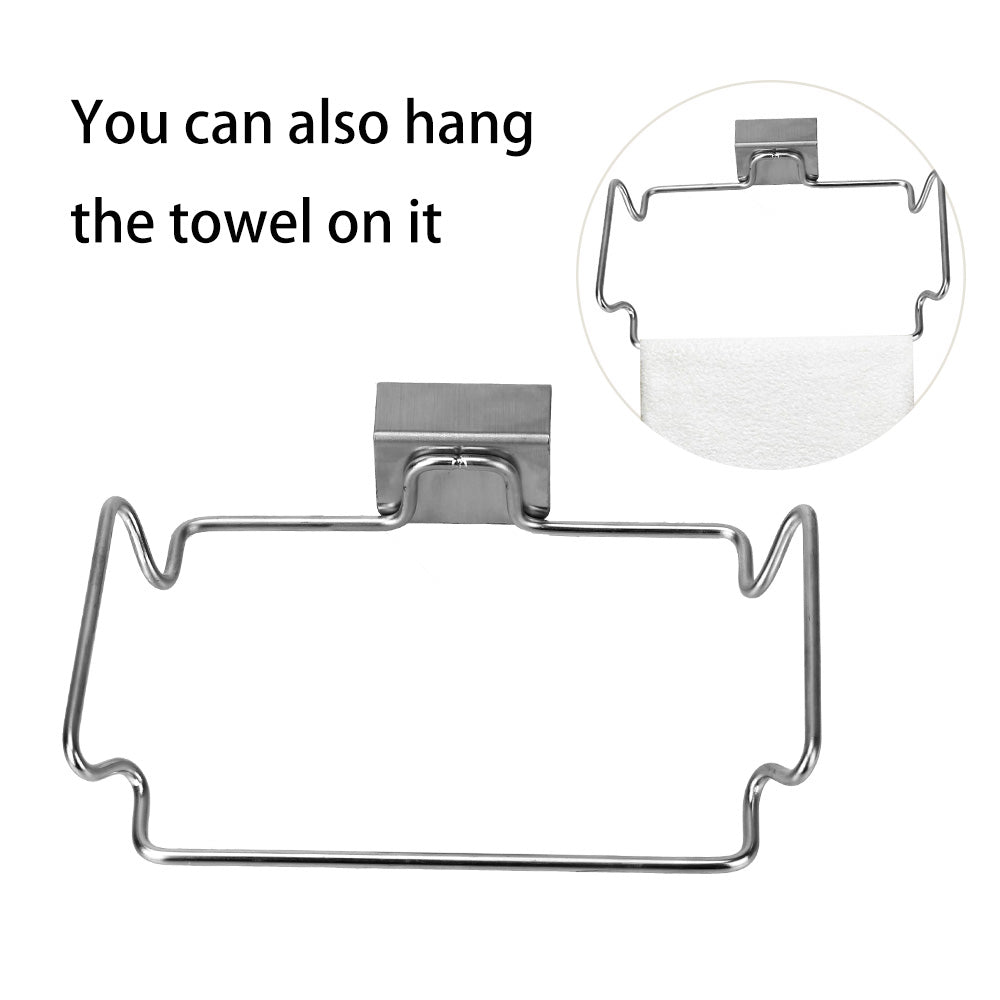 Kitchen Trash Rack Closet Stand Stainless Steel