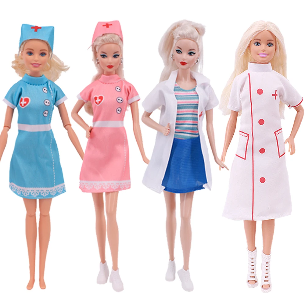 Doctor Nurse Clothing Set And Doll Accessories