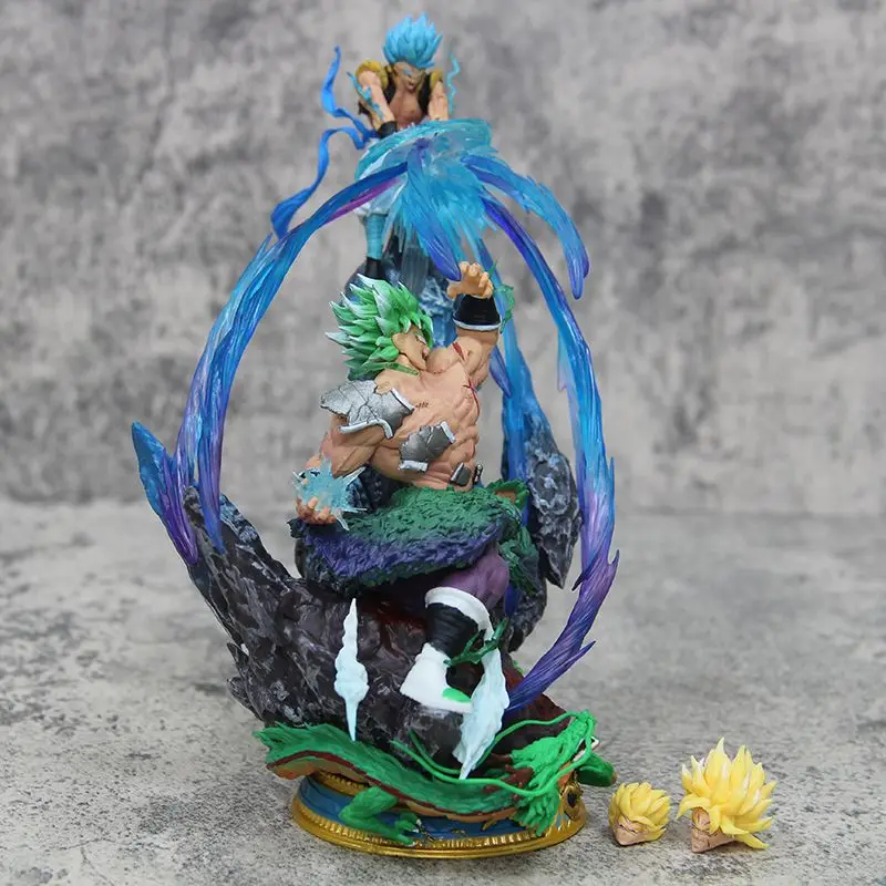 Anime Dragon Ball GK Broli Vs Vegeta Peak Battle