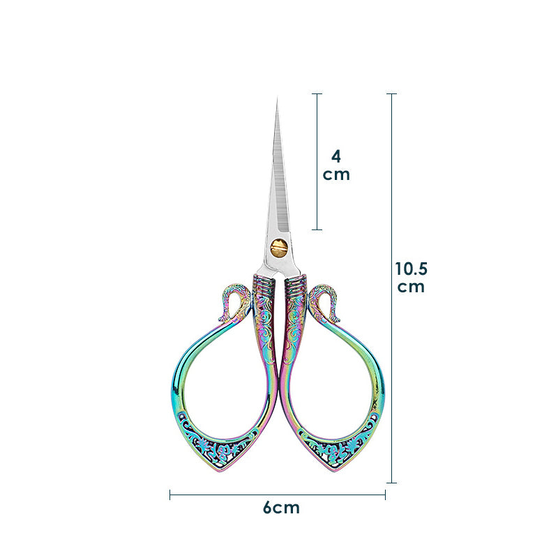 Retro Sewing Needlework Scissors Stainless Steel Yarn