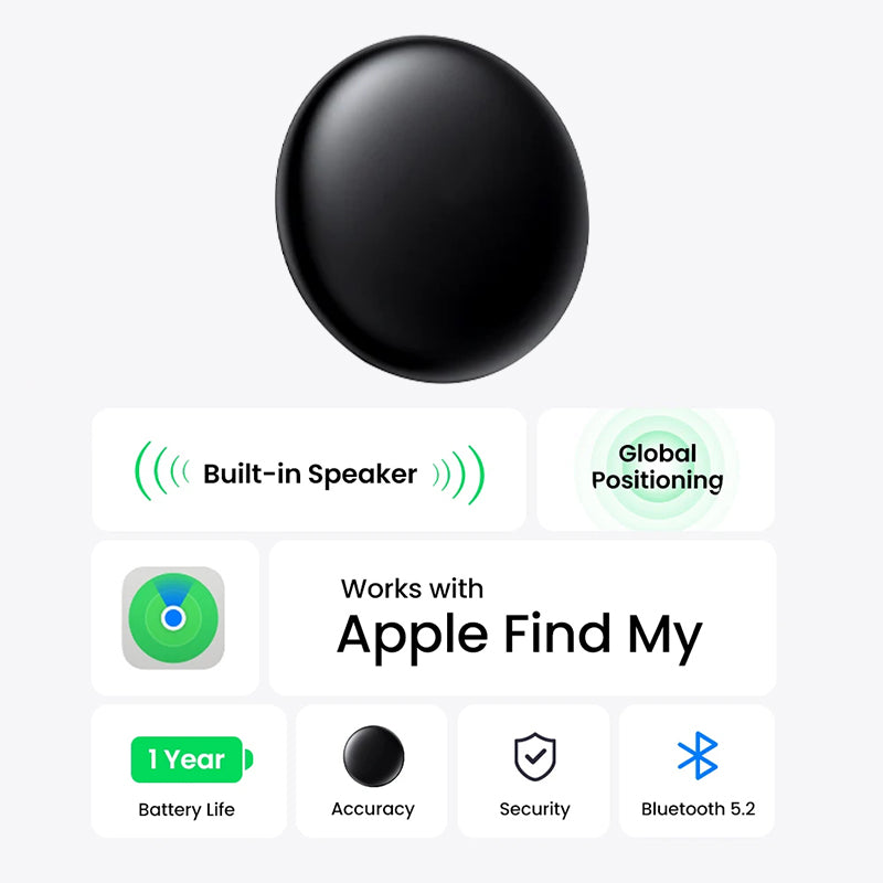 Security Bluetooth GPS Tag Based on Apple Find My app
