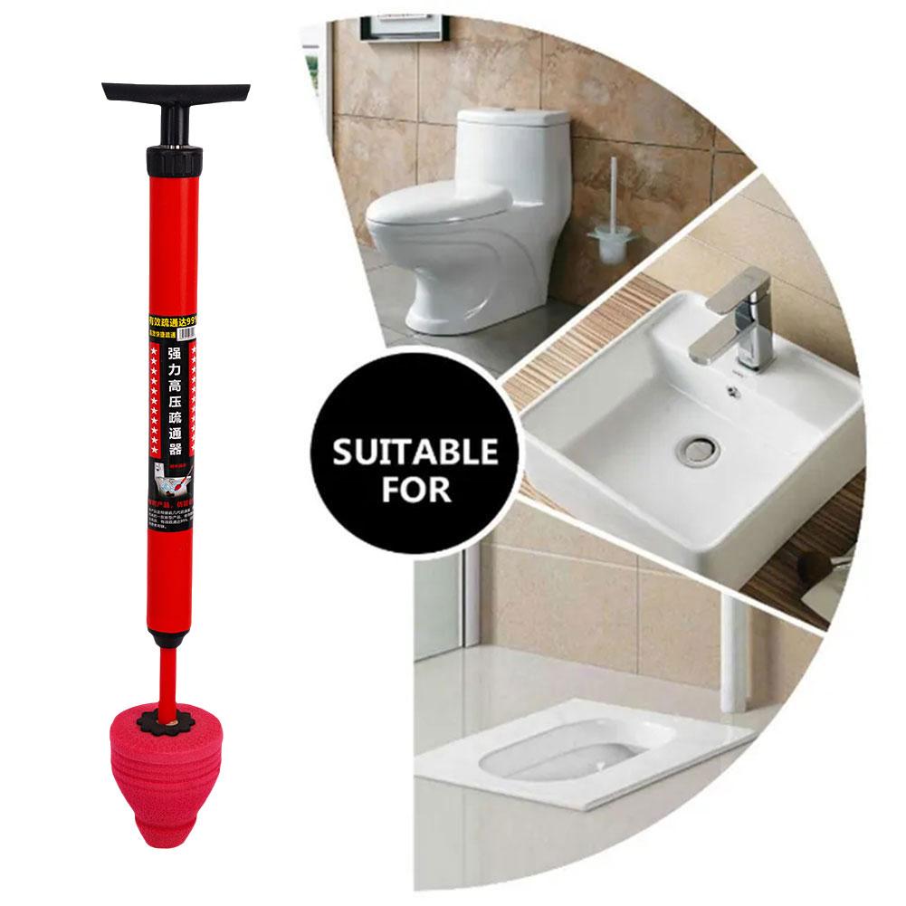 High Pressure Toilet Unblock One Shot Toilet Pipe Plunger