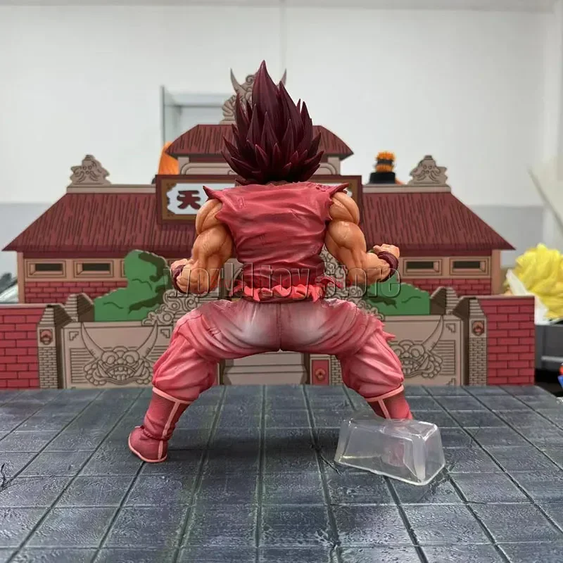 24cm Dragon Ball Z Anime Figure Kaiouken Goku Super Saiyan Son Goku