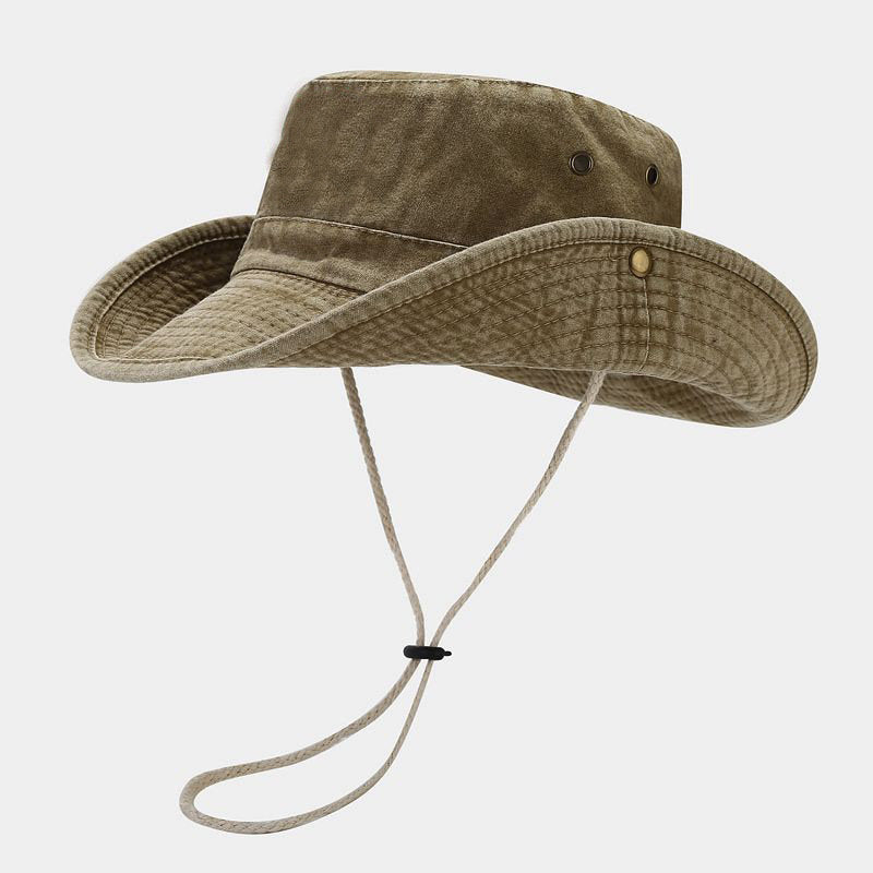 Four Seasons Cotton Solid Bucket Hat Fisherman