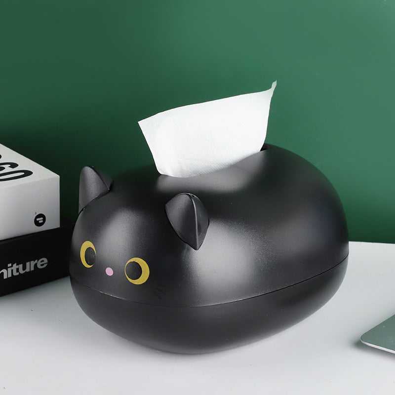 Cute Cat Tissue Box Napkin Storage Box