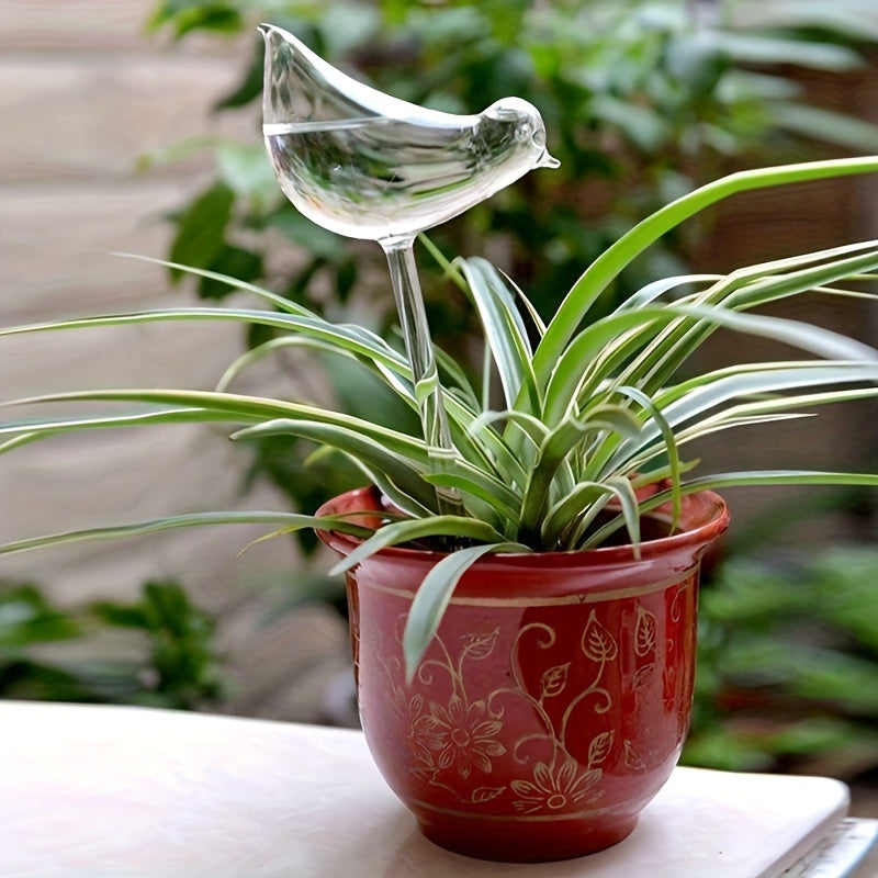 5 Packs Bird-Shaped Self-Watering Globes Perfect For Automatic Flower Watering