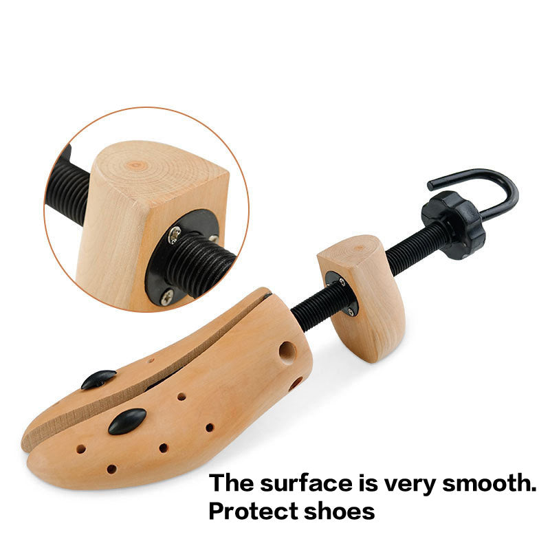 High Quality Wooden Shoe Trees Adjustable Shape For Women Men