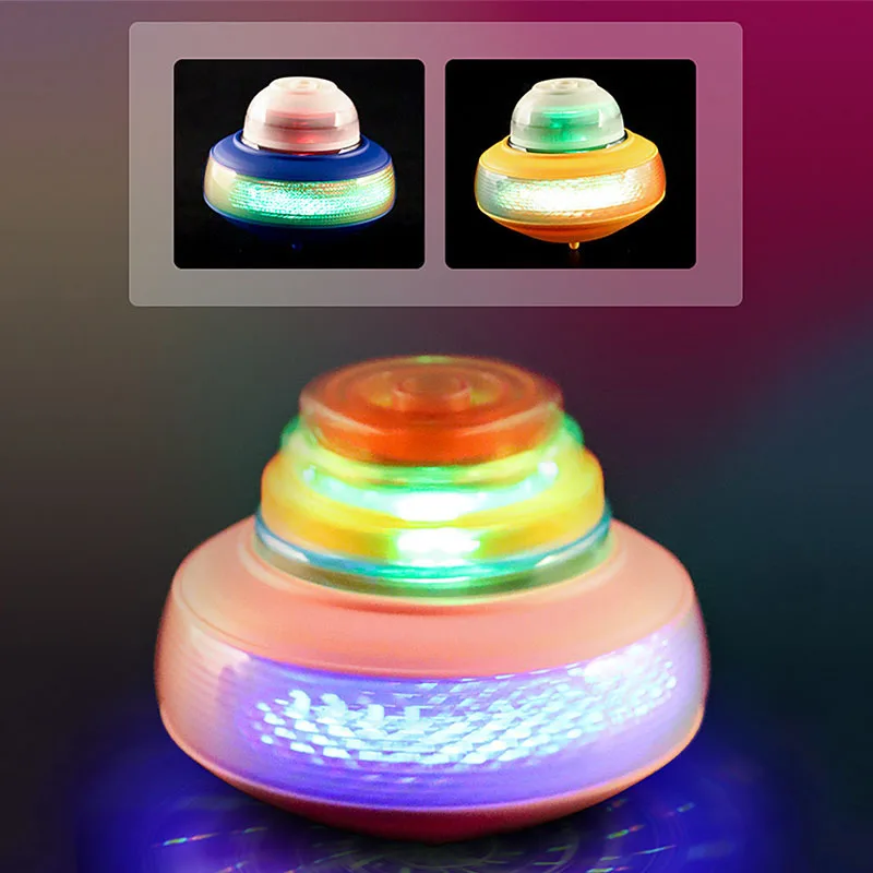 Bagged Round Luminous Toy Light Music Rotating
