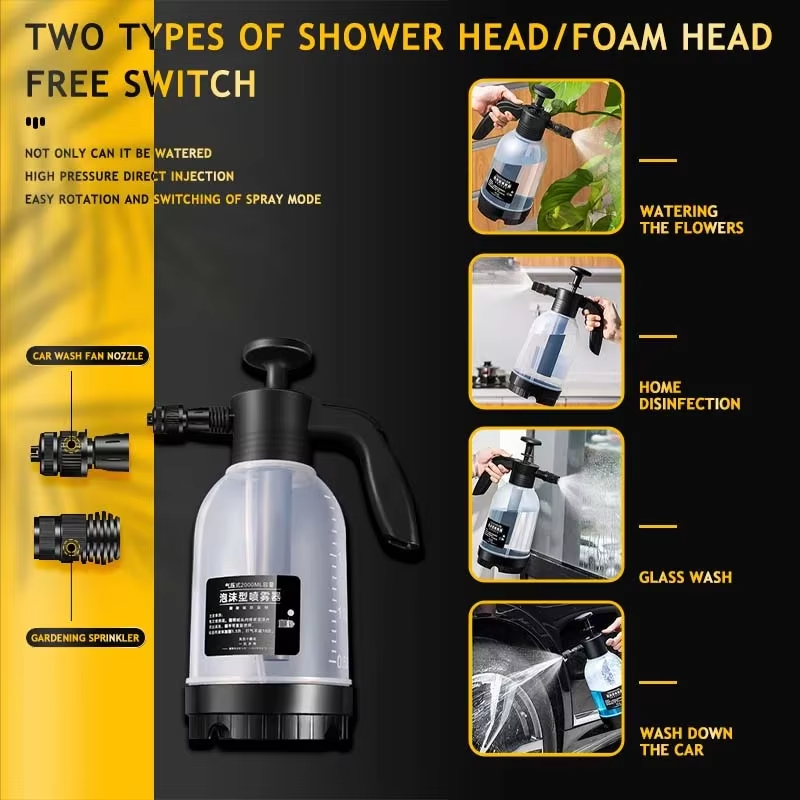 2L car wash watering can car wash foam watering
