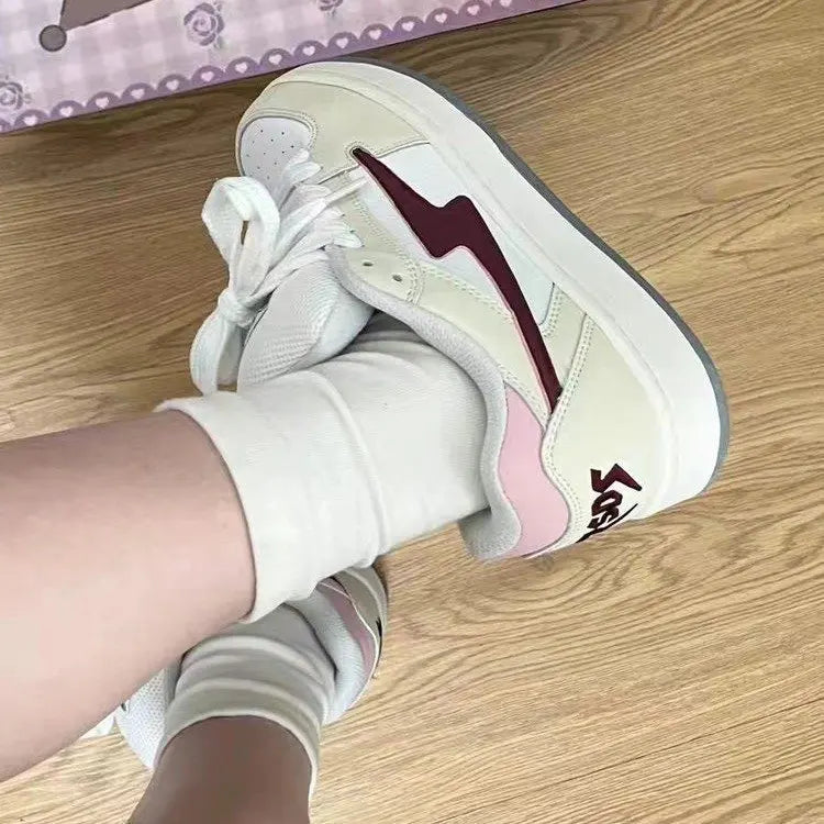 New Style Lightning Black Fleece Bread Shoes Women's