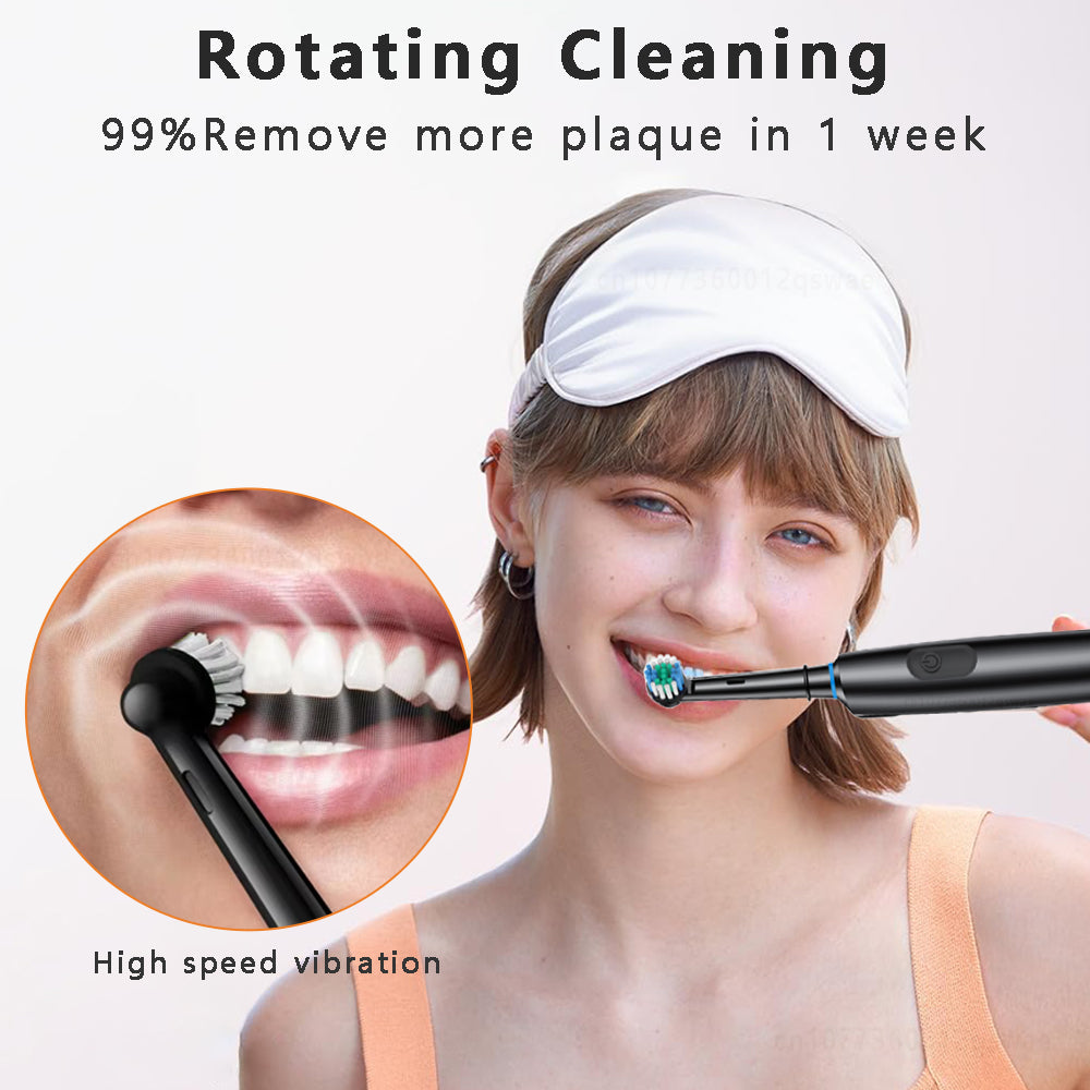 Electric Toothbrush Rotary Cleaning Teeth Brush Waterproof