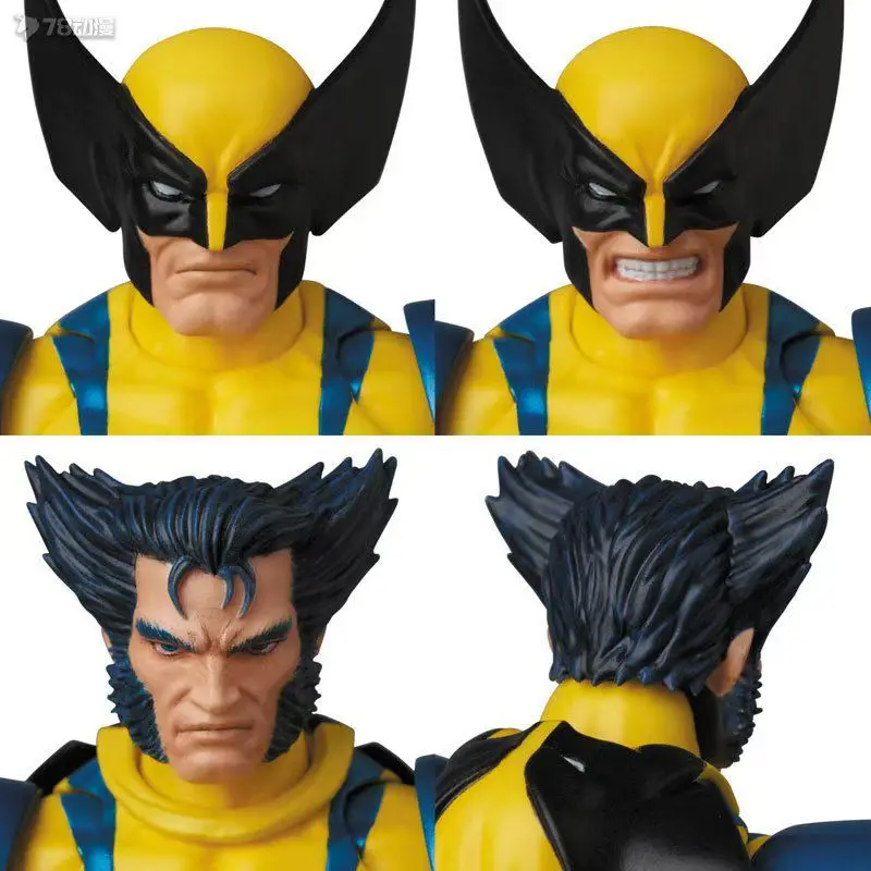 New Ct Toys Wolverine Figure Mafex 138 Brown Comic X-Men Action Figure