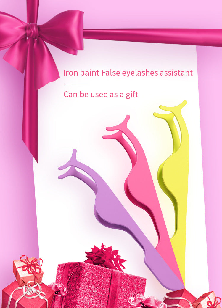 1 Pc False Eyelashes Tweezer Fake Eye Lash Applicator