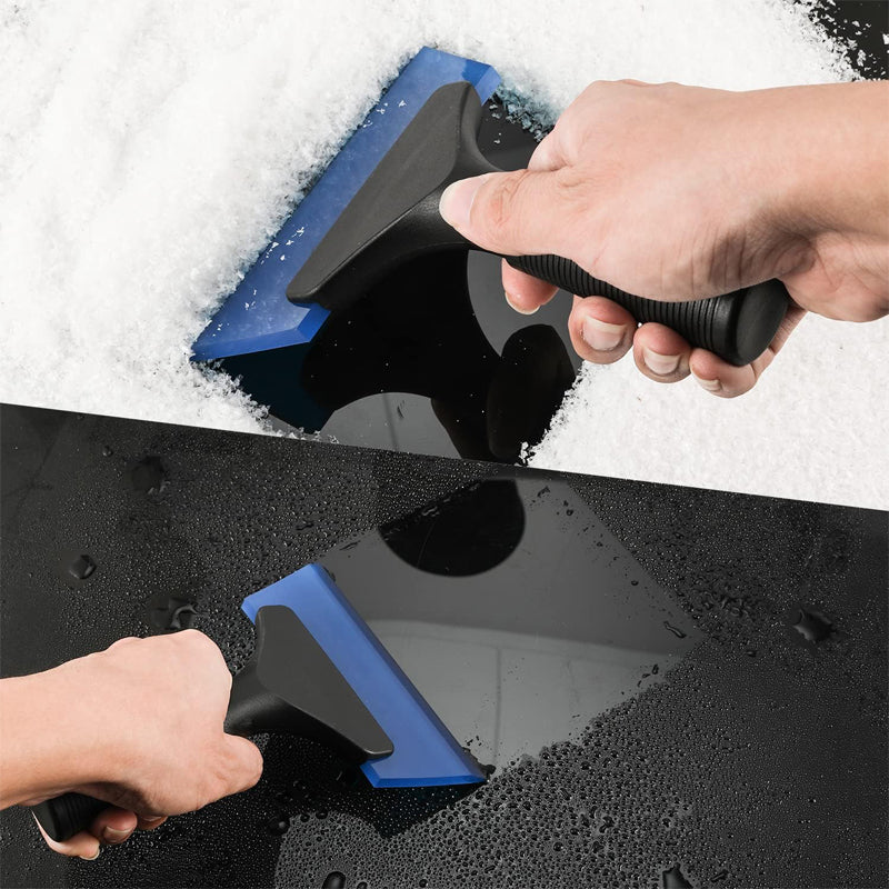 1Pc Clean Scraper Shovel Rubber Window Tint Squeegee Water