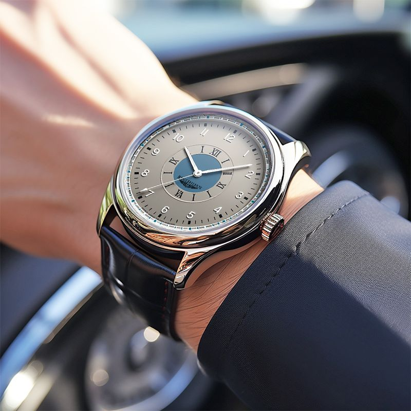 Man Wristwatch Luxury Business Waterproof