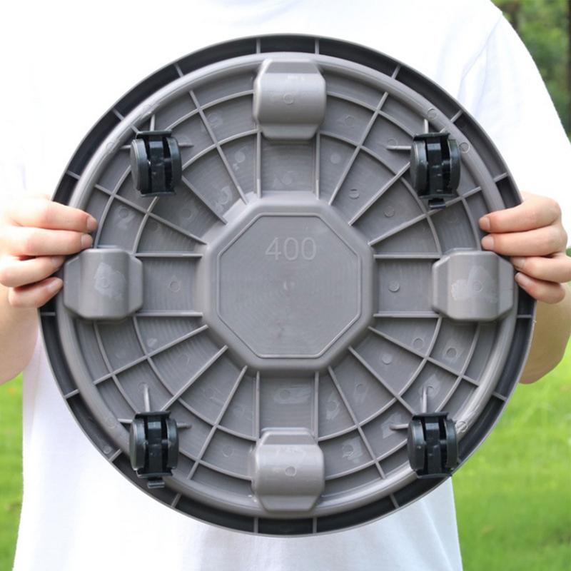 Movable Flower Pot Holder With Water StorageTank