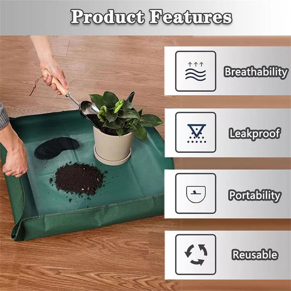 50 Pcs Flower Pot Hole Mesh Pad Breathable Bonsai Mesh