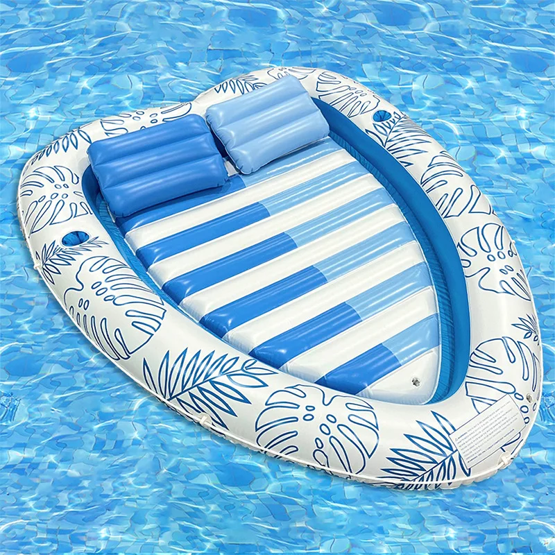 Outdoor Heart Shaped Inflatable Pool Float Air Mattress