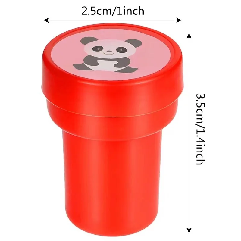 10pcs Assorted Stamps for Kids Self-ink Stamps Children Toy