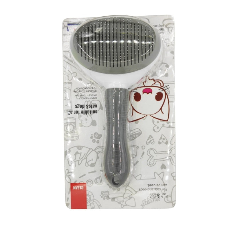 Self-cleaning Pet Hair Remove Comb Cat Slicker Brush Pet Hair Removal Comb