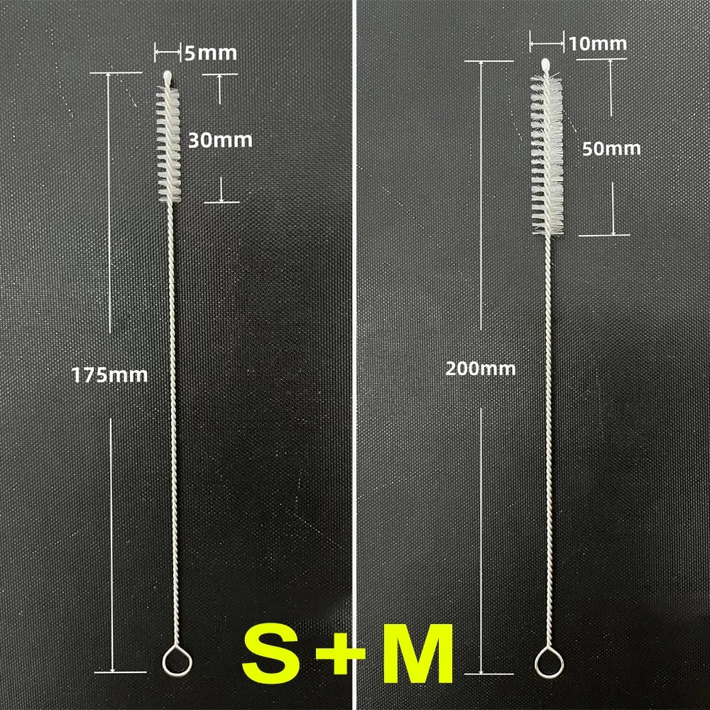 Drinking Straw Cleaning Brush Kit Reusable Tube Pipe Cleaner