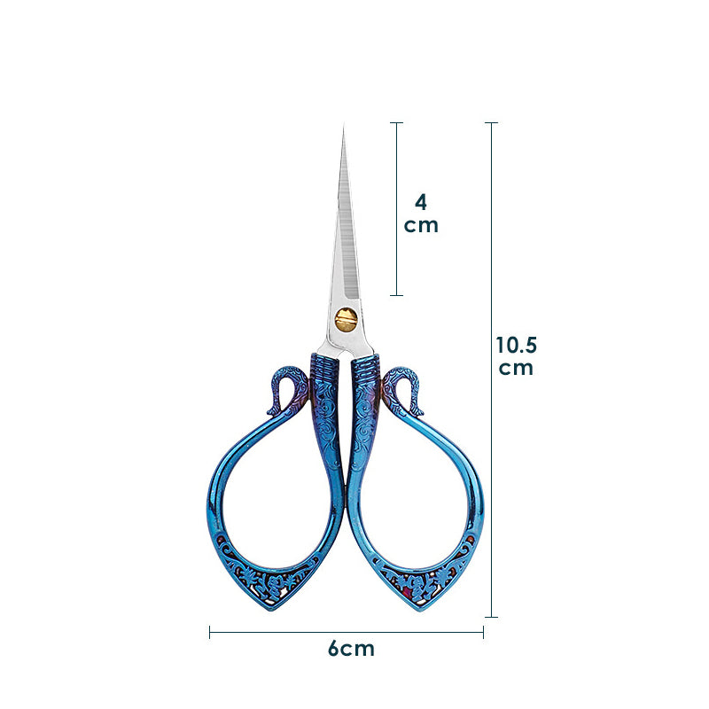 Retro Sewing Needlework Scissors Stainless Steel Yarn