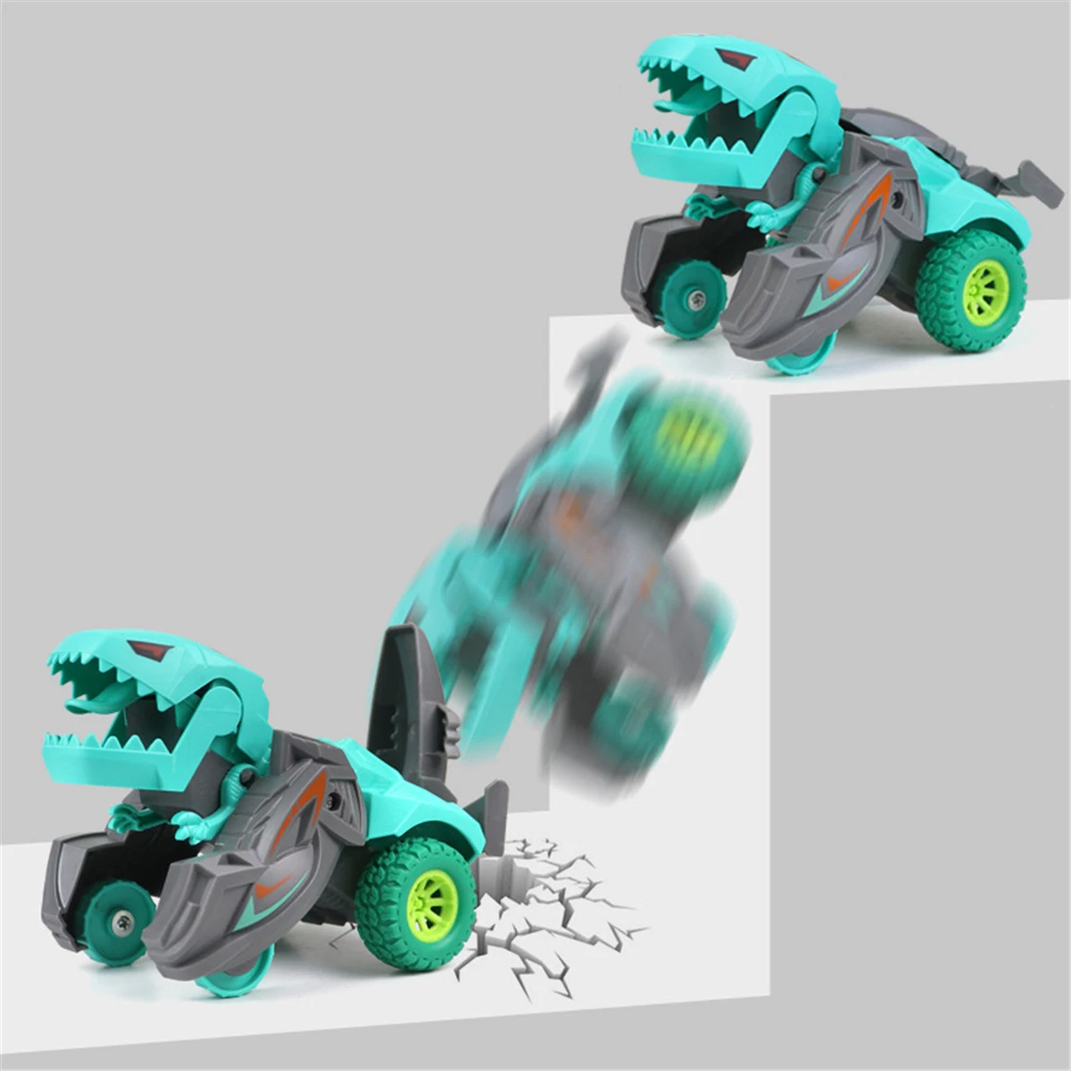 Dinosaur Car Deformation Car Toys Inertial Sliding