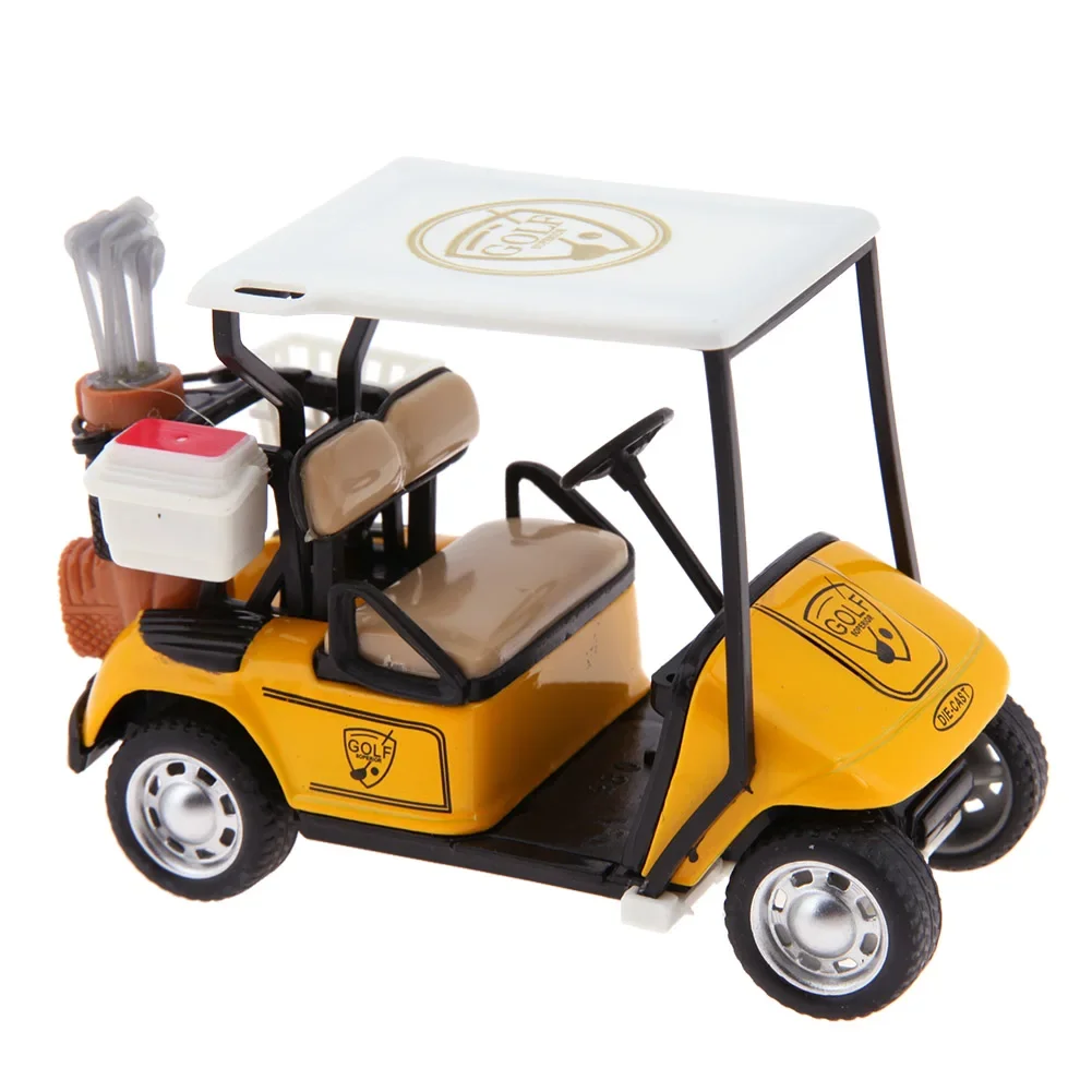 Car Mini Pullback Action Golf Cart Model Kids Toy