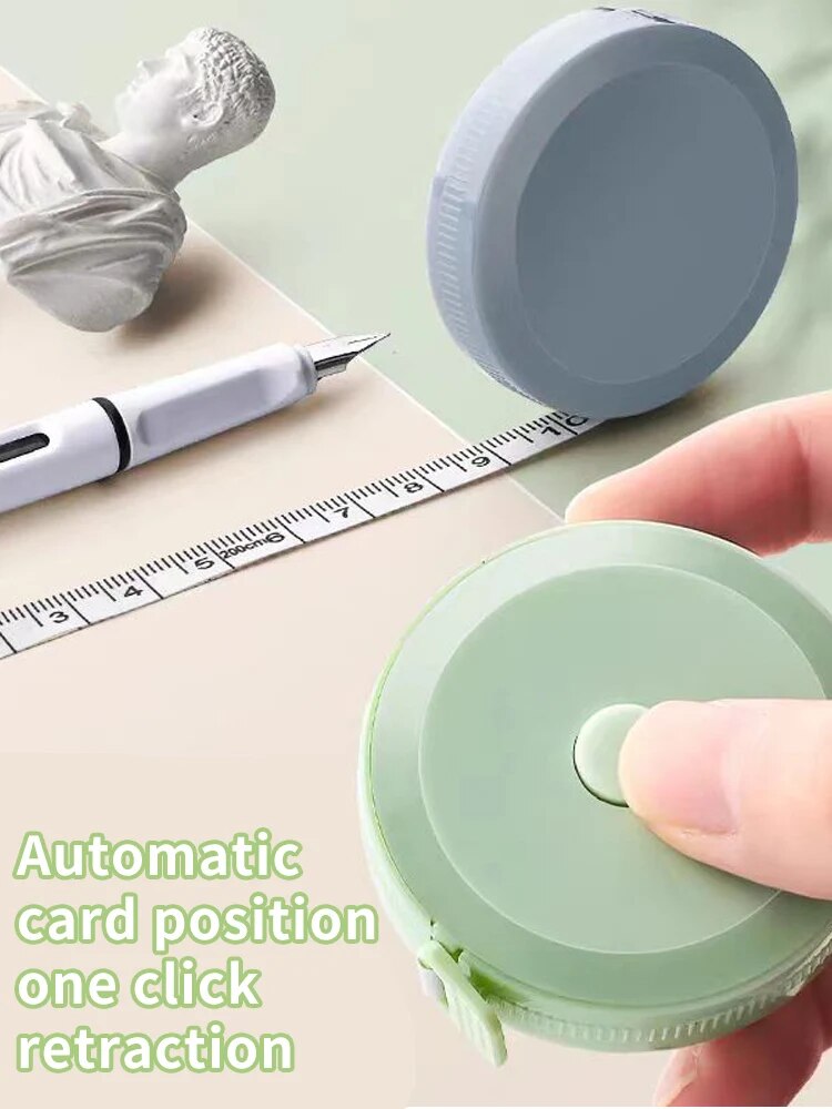 1pc Soft Tape Measure Body Sewing Flexible Ruler