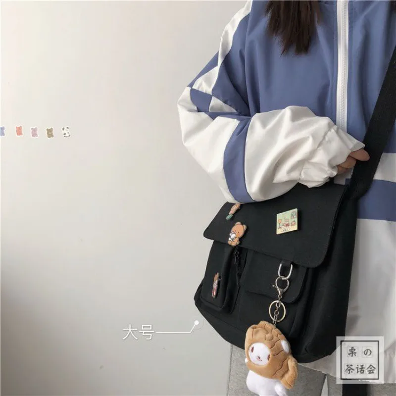 Japanese Harajuku Cute Retro Girl Messenger Shoulder Bag