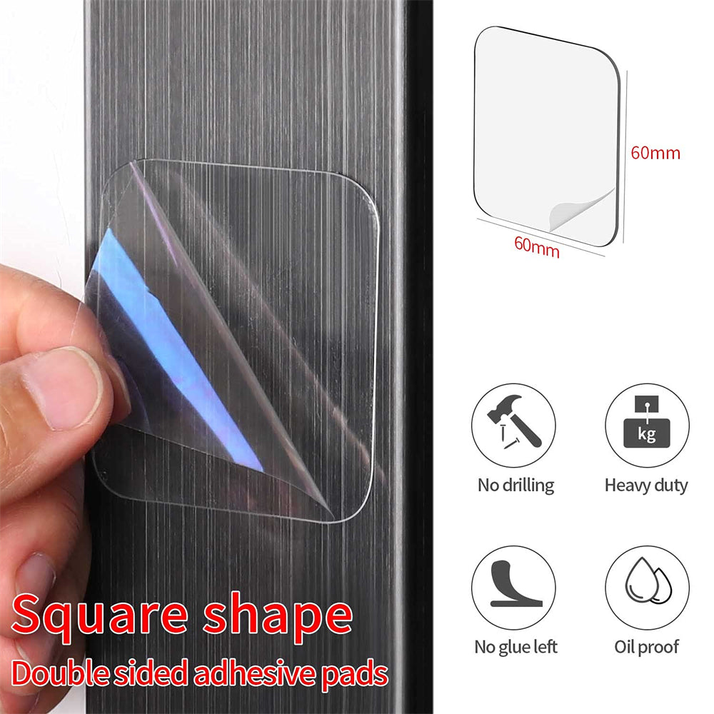 Square Double Sided Tape Super Strong Adhesive Heavy Duty Washable Sticker