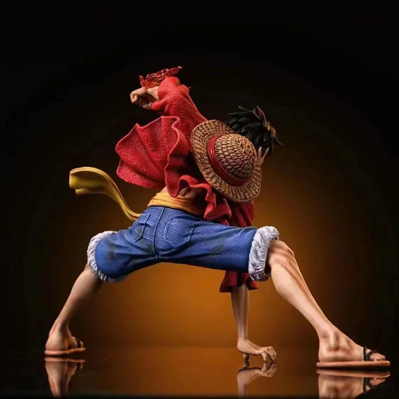 20cm One Piece Luffy Figures Monkey D. Luffy Battle Style