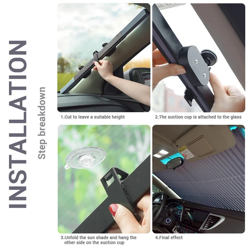 Foldable Car Sunshade Protector
