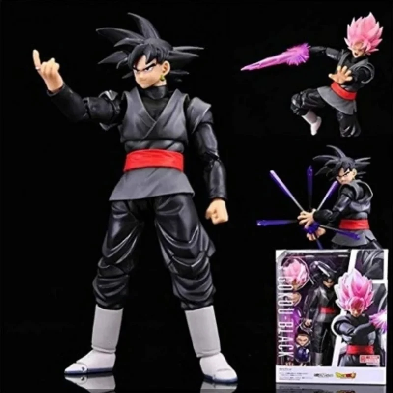 14cm Dragon Ball Black Goku Zamasu Anime Action Figure